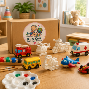 Paint Your Own Clay Magnets